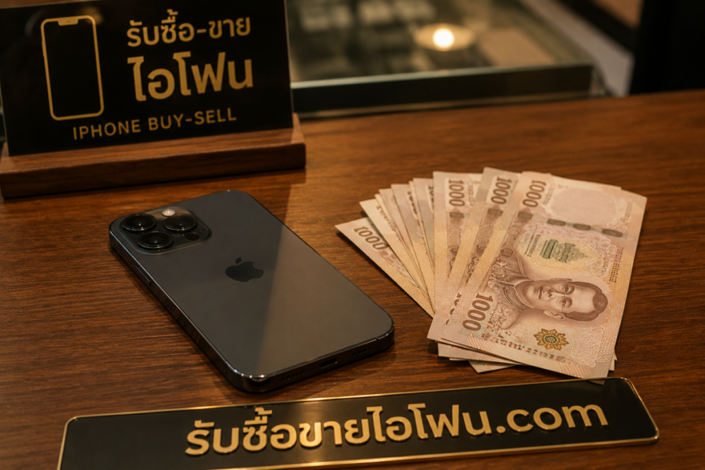 รับซื้อไอโฟน 15, 16, 17 — ราคาดี จ่ายทันที ไม่ต้องรอ 2 ChatGPT Image 23 พ.ค. 2569 14 00 03